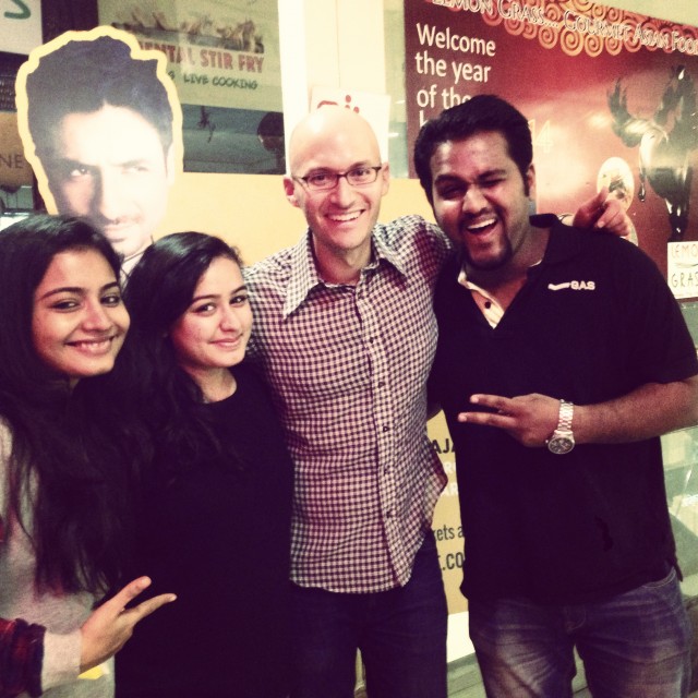 Weirdass Pajama Comedy Festival staff and Eric Schwartz